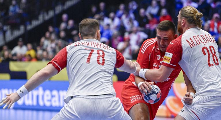 A válogatottól visszavonult Lékai Máténak is jutott szerep kéziseink győztes Eb-premierjében