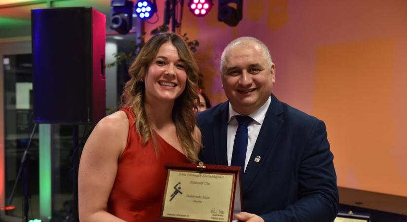 Ezúttal a vármegyei szövetségtől érkezett az elismerés Szekerczés Lucának