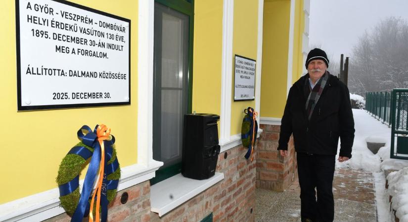 A település még nem is létezett, amikor odaért a vasútépítés