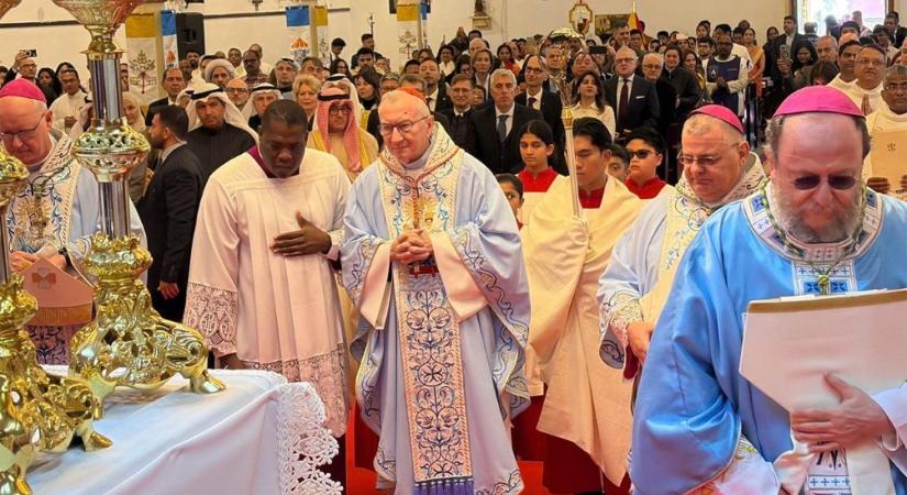 „Valóban történelmi nap”: Kuvait első templomát kisbazilika rangra emelték