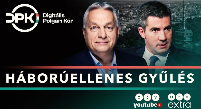 Orbán Viktor hamarosan megszólal – nézze itt élőben