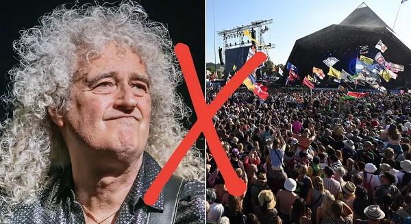 A Queen a borzok miatt nem lép fel a Glastonbury fesztiválon