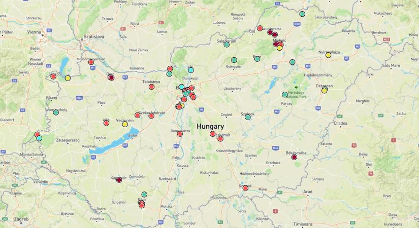 Szálló por – Az ország több pontján veszélyes a levegő minősége