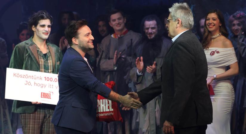 Százezredik látogatóját köszöntötte az Erkel Színház