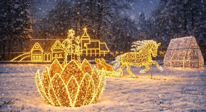 Hangulat, téli varázs még két hétig a fényfaluban – Hétfőtől óriási kedvezmény a jegyárakban!