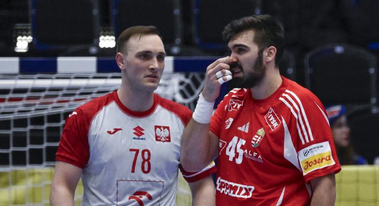 Súlyos büntetést kapott a magyar kézist leütő lengyel játékos