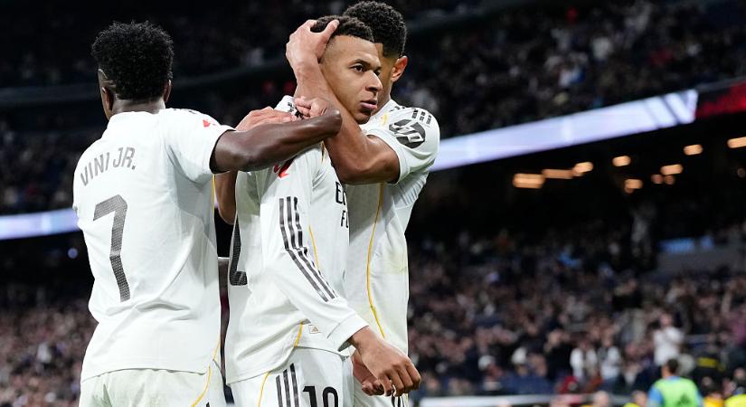 La Liga: Mbappé büntetőjével hozta odahaza a kötelezőt a Real Madrid a Levante ellen – videóval