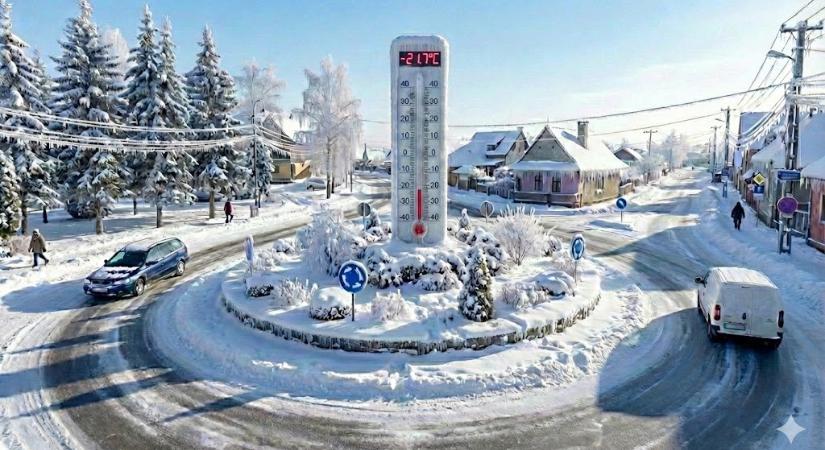 Az idei tél eddigi legalacsonyabb hőmérsékletét mérték Gyergyóalfaluban – hírmix