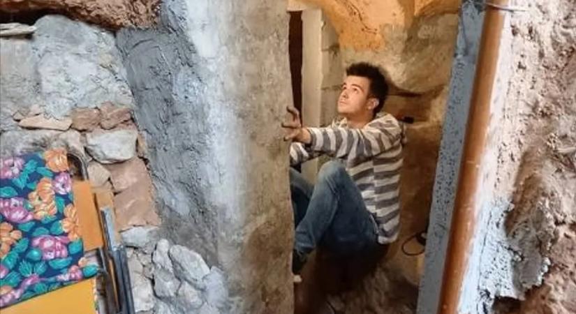 Összeveszett szüleivel a tinédzser, majd földalatti alagutat kezdett el ásni