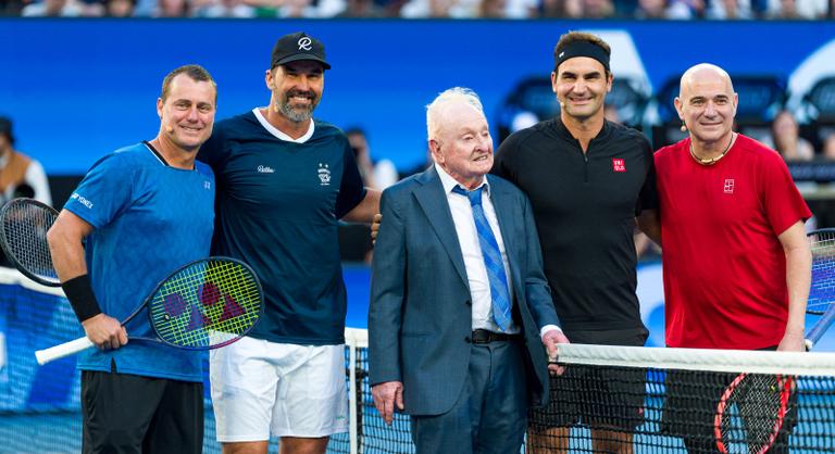 Halhatatlan legendák bulimeccsével nyitották meg az Australian Opent