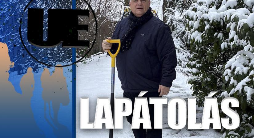 Kampány is van, az is hozzátesz egy lapáttal – az utca embere a hólapátolásról