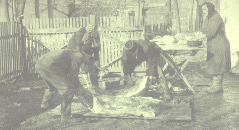 Régi disznóvágások és téli szokások a Dunamenti Regionális Népfőiskolán