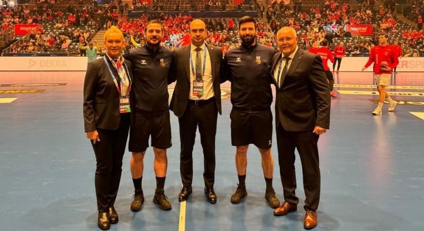 Rangadót vezet a magyar játékvezető páros a férfi kézi-Eb-n