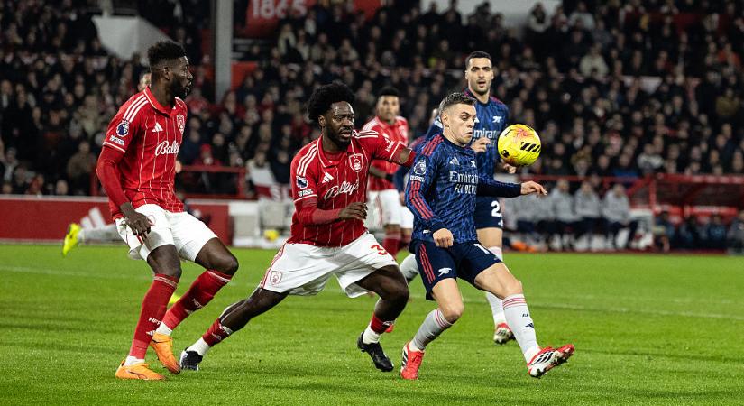 PL: nem tudta legyűrni a Nottinghamet az Arsenal! – videóval