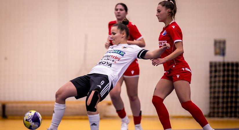 Először nem győztek a szezonban DEAC női futsalosai