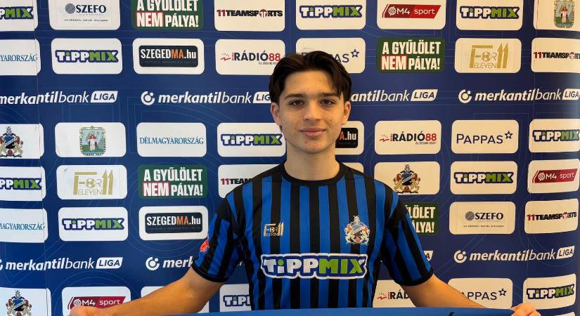 Az NB II-be tart a DVSC fiatal magyar középpályása