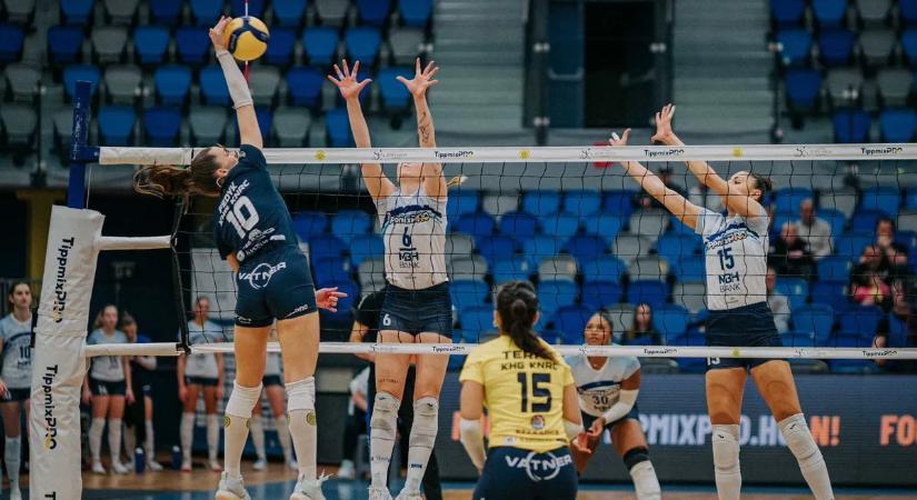 Kétszettes hátrányból fordította meg a Kaposvár a rangadót a női röplabda Extraligában
