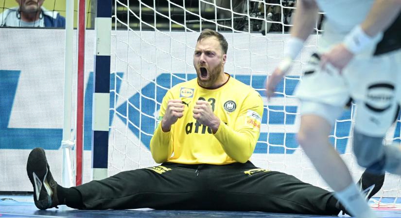 A német kapus védésén ámul a világ a kézilabda-Eb-n – videó