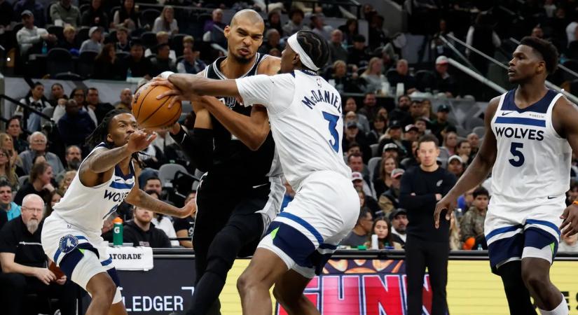 NBA: kikapott Portlandben a Lakers; 39 pont Wembanyamatól
