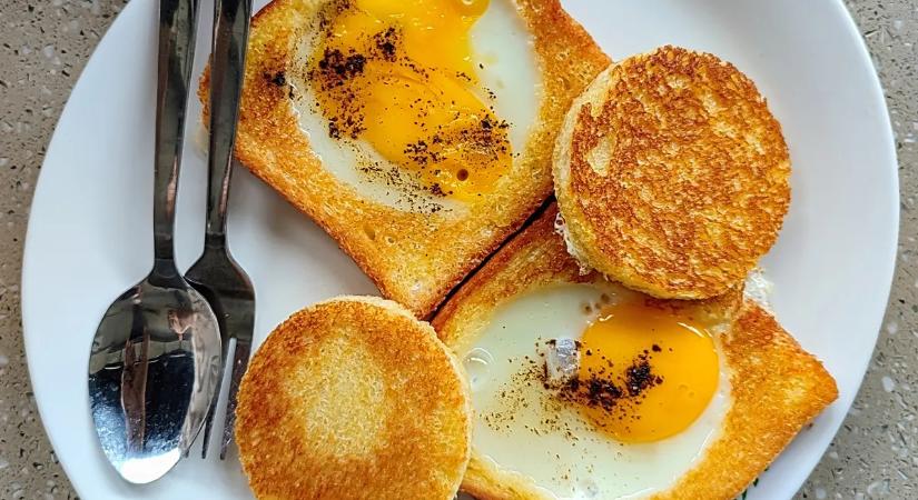 Megújult a tükörtojás, így lesz gyorsan szendvics belőle