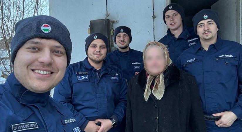 Egy idős asszony szorult segítségre Görbeházán