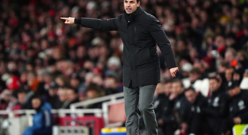 Dühöng az Arsenal edzője a szombati meccs miatt