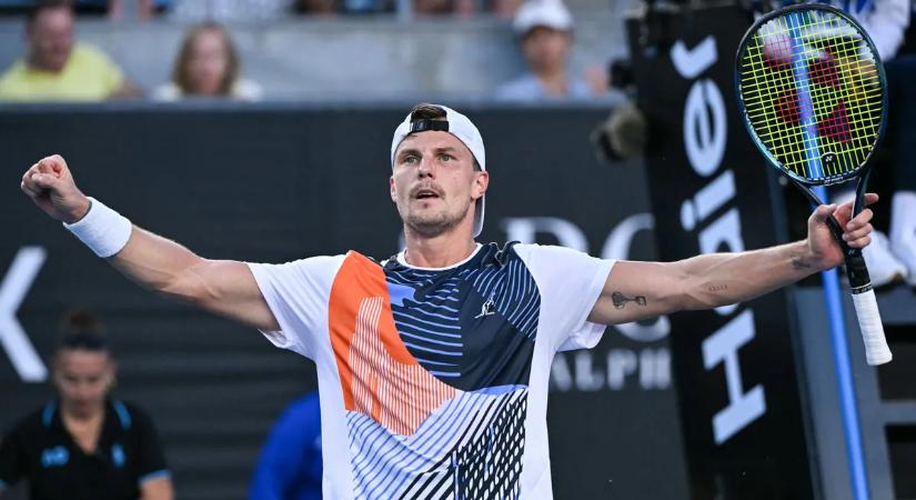Fucsovics Márton fantasztikusan kezdett az Australian Openen