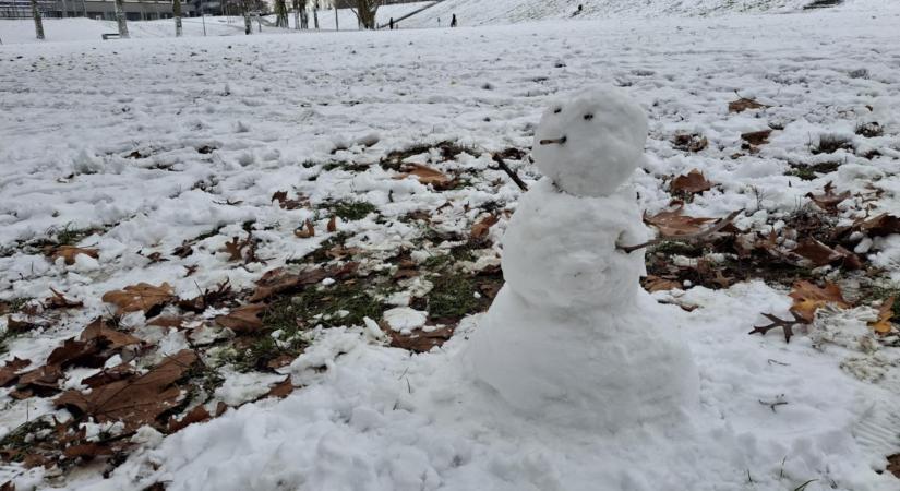 Így ünnepli Győr a hóemberek világnapját