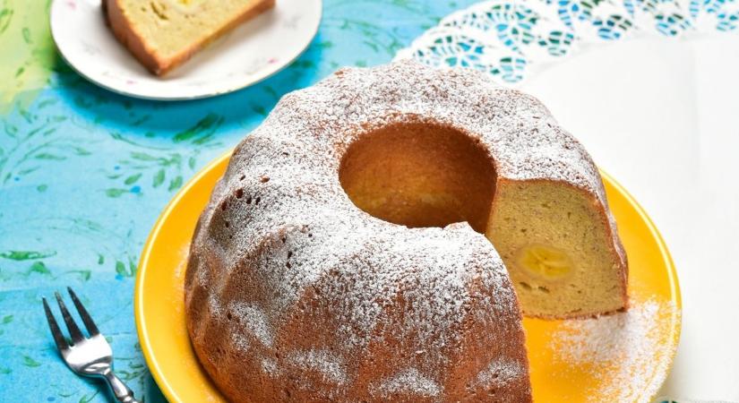 Így készül a tökéletes banános kuglóf