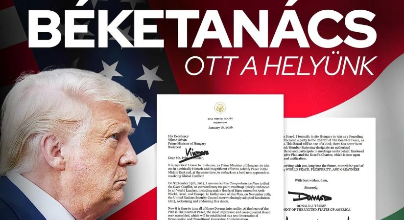 Orbán Viktor fontos felkérést kapott Trump elnöktől