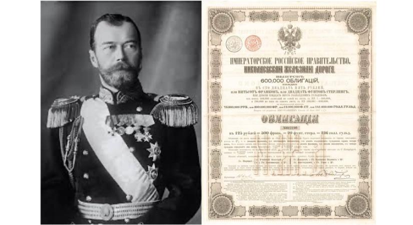 Oroszország visszaköveteli száz éves birodalmi kötvényeit az USA-tól – 230 milliárd dollár a tét