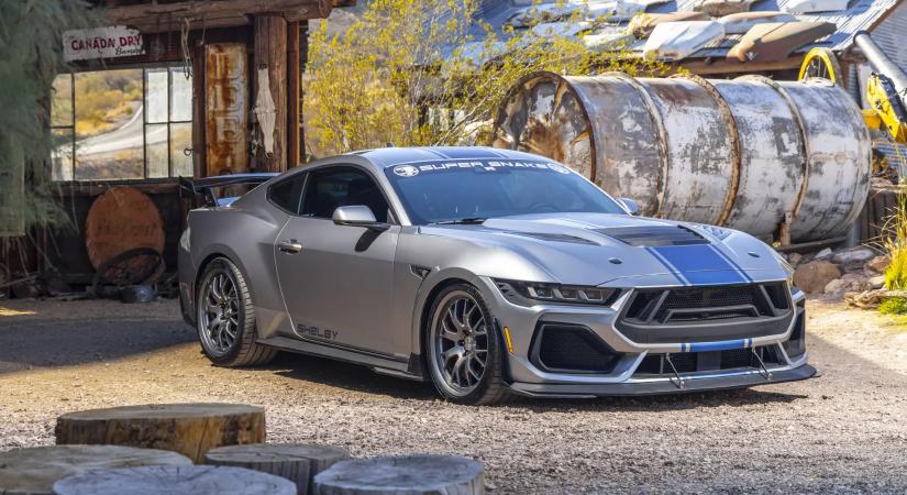 Igazi vadállat lett az új 830 lóerős Shelby