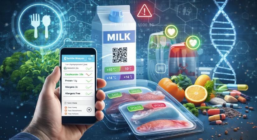 Okos élelmiszerek: mit eszünk a jövőben – és mit tud az étel rólunk?