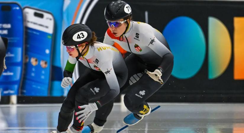 Rövid pályás gyorskorcsolya: bronzérmes a magyar vegyes váltó az Eb-n