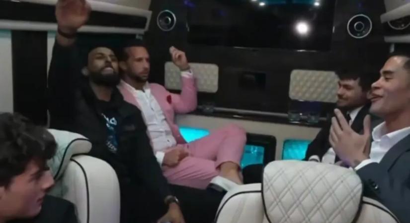 Kanye West hitlerezős számára bulizott karlendítve Andrew Tate és csapata