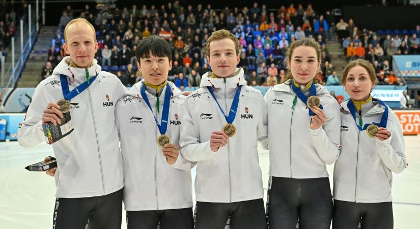 A vegyesváltó is dobogóra állhatott az Európa-bajnokságon