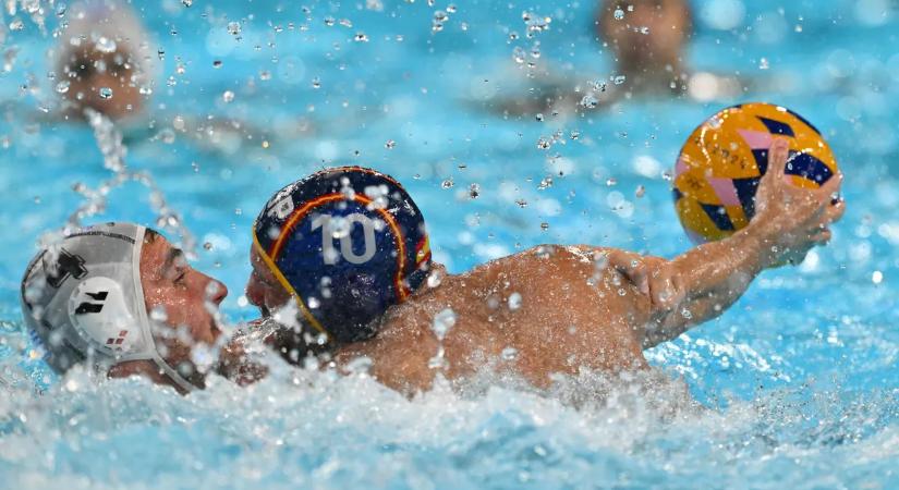 Férfi vízilabda Eb: sima spanyol siker a franciák ellen