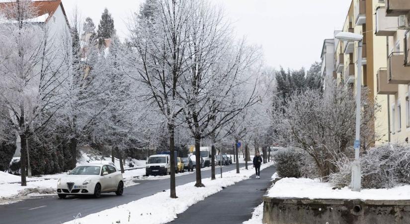 Még nem dideregtünk eleget – Durva mínuszokkal tér vissza a tél hétfő hajnalra
