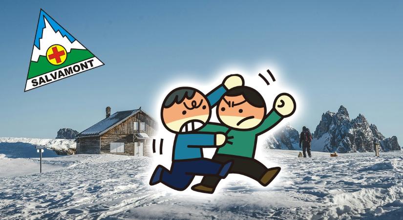 Annyi a munkájuk a hegyimentőknek, hogy nem győzik – erre jön egy pasas és meg akarja verni őket