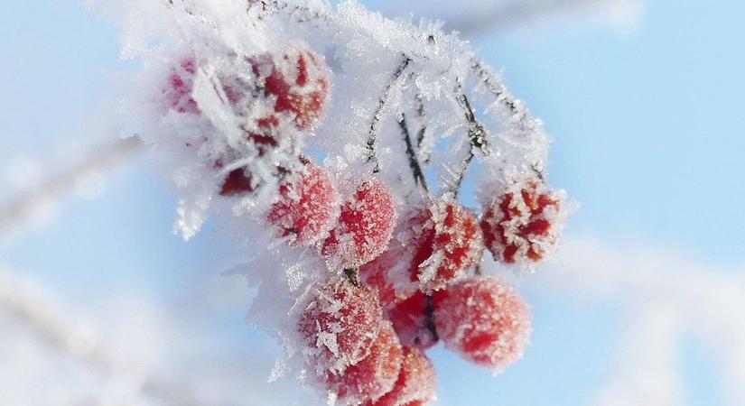 Mínusz 21 fok is lehet a hét elején