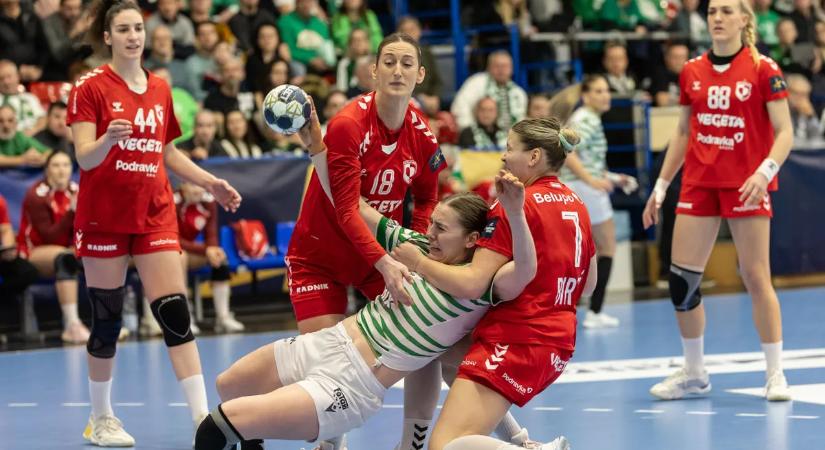 A Ferencváros nem kímélte a Podravkát, nyolc góllal nyert Érden a női kézi BL-ben