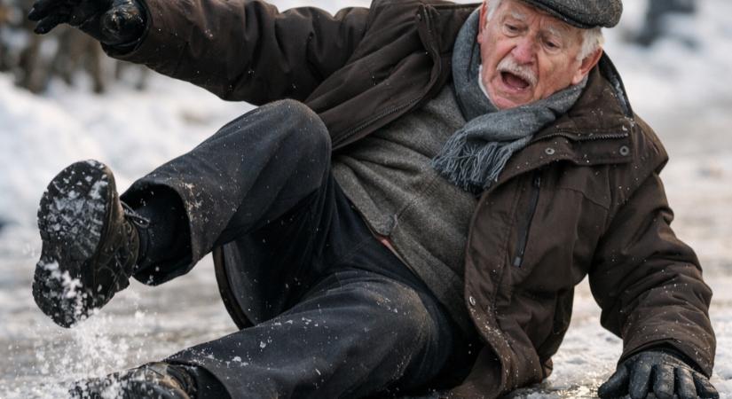 A csúszós utak veszélye: a combnyaktörés hosszú gyógyulása figyelmeztetés mindannyiunknak