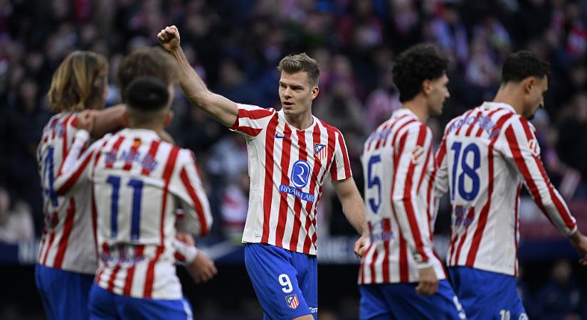 La Liga: Sörloth fejesgólja győzelmet ért az Atlético Madridnak! – videóval