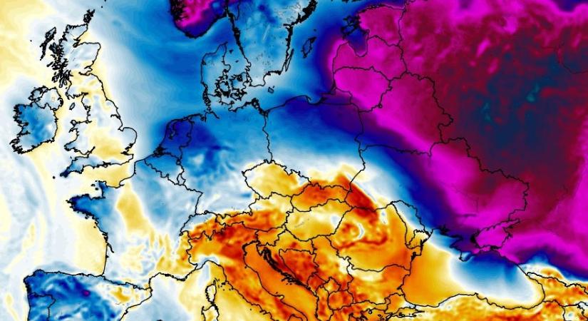 Európa kettészakad: Brutális fagy keleten, tavaszias meleg nyugaton – Mi vár ránk?