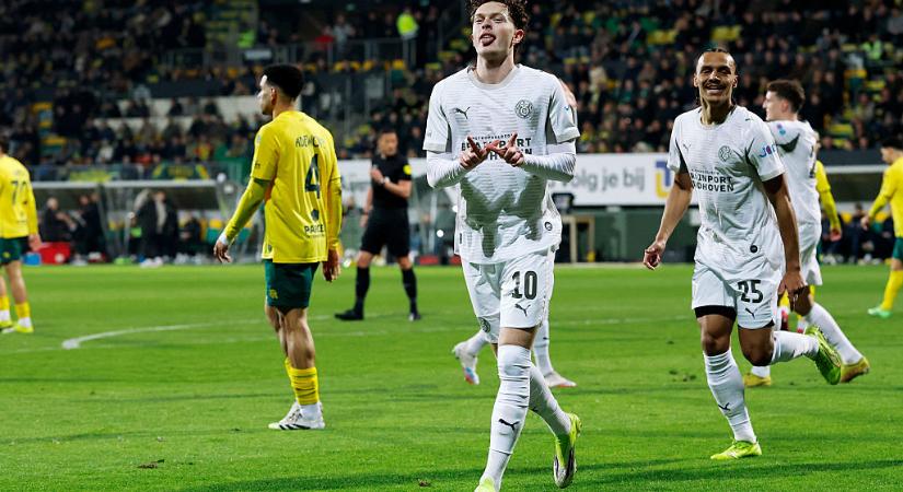 Eredivisie: zsinórban a 13. győzelmét aratta a PSV, drámai végjátékban kapott ki a Feyenoord – KÖRKÉP
