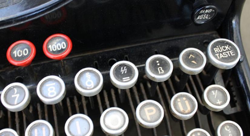 Amerikai cég is gyártott írógépet a náci Németországnak, az SS-logót is le lehetett írni vele