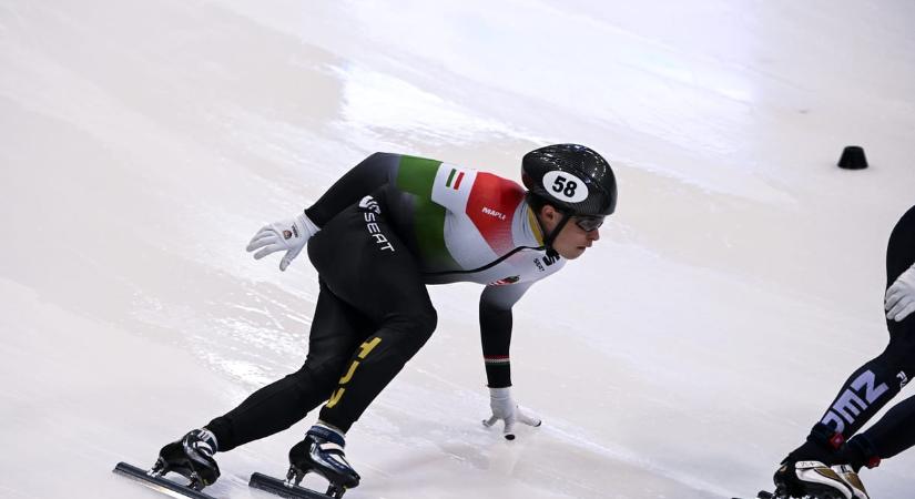 Súlyos karsérülést szenvedett a magyar gyorskorcsolyázó, lemarad az olimpiáról