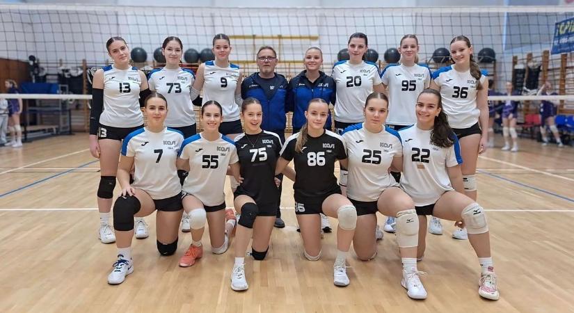 A KASI juniorcsapata mindkét fellépését behúzta Budapesten