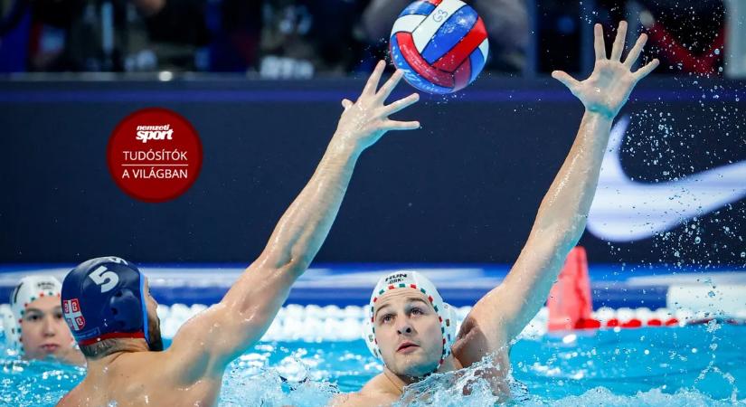 Nagyot hajrázott a magyar válogatott, de kikapott Szerbiától a vízilabda Eb középdöntőjében