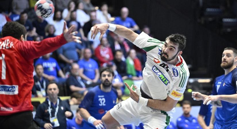 Bartucz a végén megbabonázta az olaszokat, nyert és már középdöntős a kéziválogatott